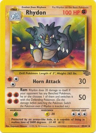 Pokemon | Rhydon (45/64) [Jungle Unlimited] | The Nerd Merchant