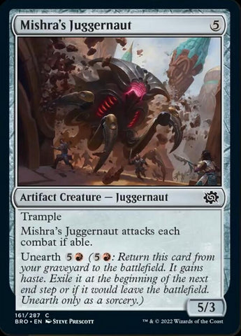 Magic | Mishra's Juggernaut [The Brothers' War] | The Nerd Merchant