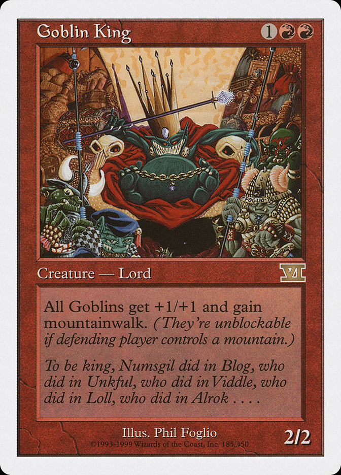 Magic | Goblin King [Classic Sixth Edition] | The Nerd Merchant