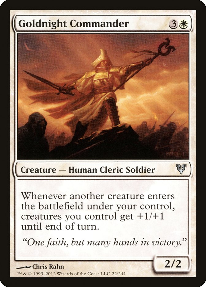Magic | Goldnight Commander [Avacyn Restored] | The Nerd Merchant