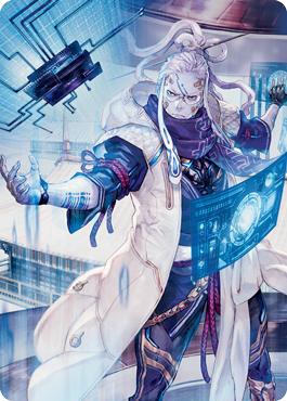 Magic | Tameshi, Reality Architect 2 Art Card [Kamigawa: Neon Dynasty Art Series] | The Nerd Merchant