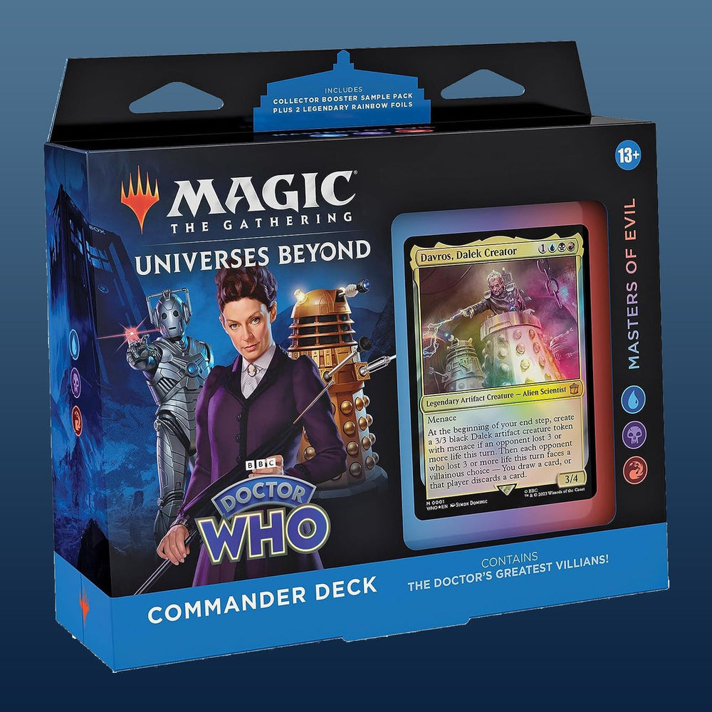 Magic | Doctor Who - Commander Deck (Masters of Evil) | The Nerd Merchant