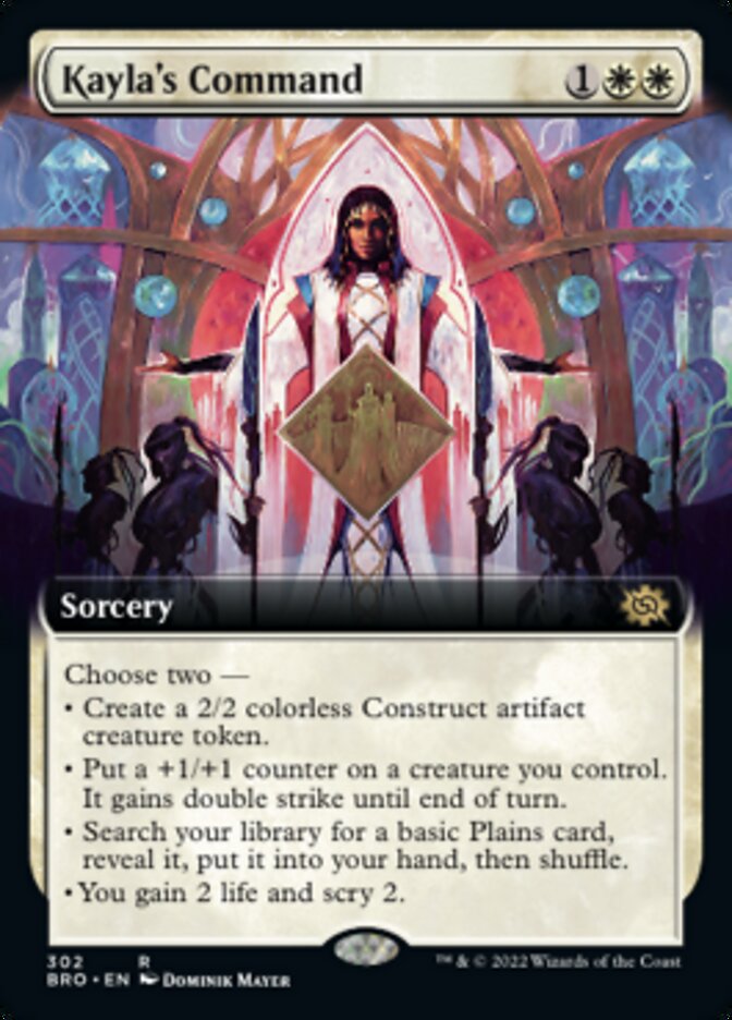Magic | Kayla's Command (Extended Art) [The Brothers' War] | The Nerd Merchant
