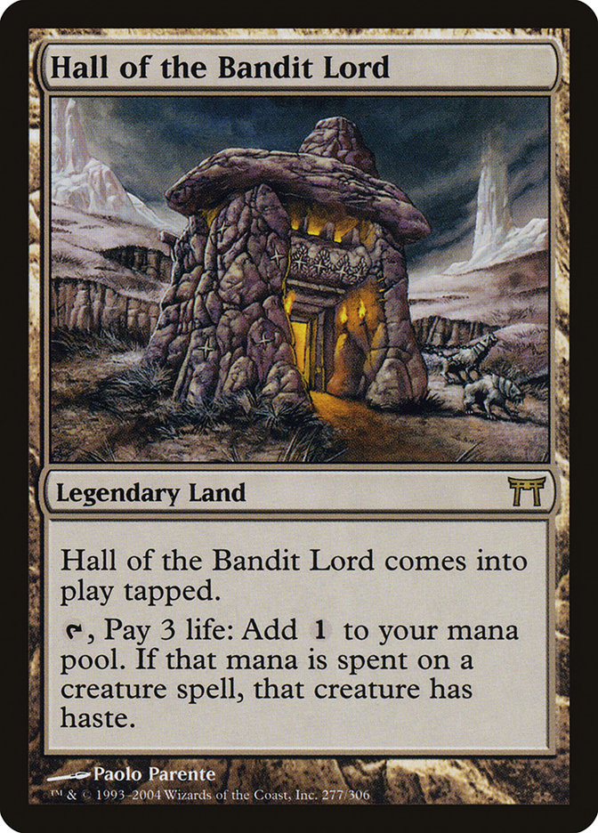 Magic | Hall of the Bandit Lord [Champions of Kamigawa] | The Nerd Merchant