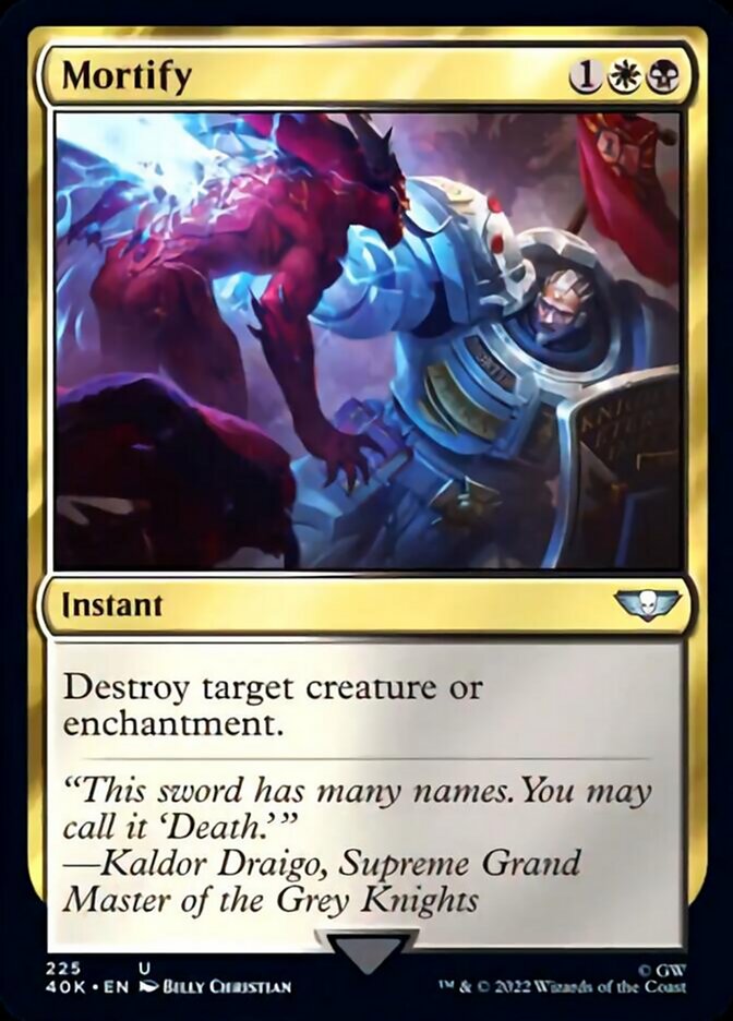 Magic | Mortify [Warhammer 40,000] | The Nerd Merchant