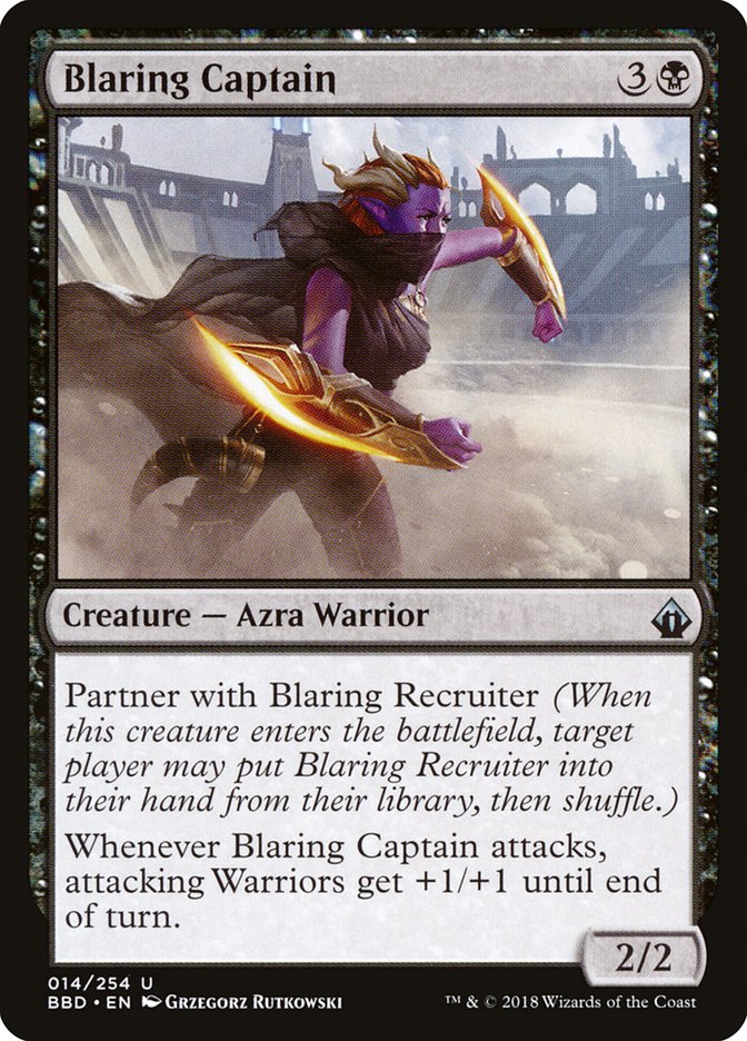 Magic | Blaring Captain [Battlebond] | The Nerd Merchant