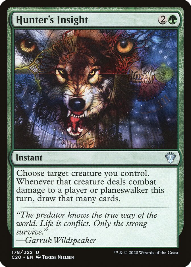 Magic | Hunter's Insight [Commander 2020] | The Nerd Merchant