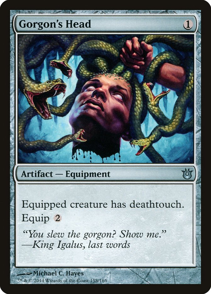 Magic | Gorgon's Head [Born of the Gods] | The Nerd Merchant