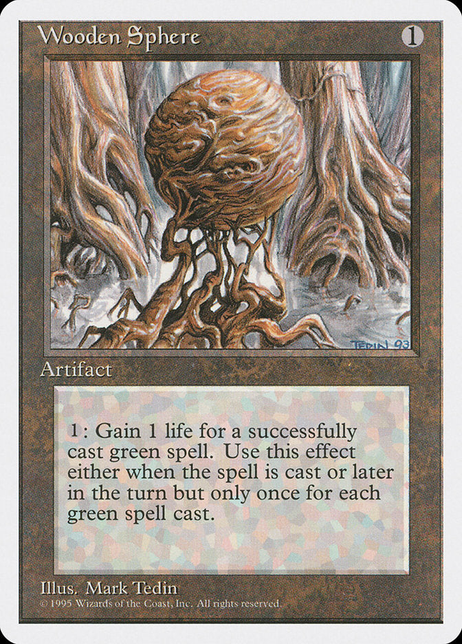 Magic | Wooden Sphere [Fourth Edition] | The Nerd Merchant