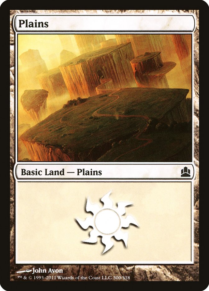 Magic | Plains (300) [Commander 2011] | The Nerd Merchant
