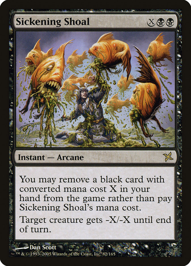 Magic | Sickening Shoal [Betrayers of Kamigawa] | The Nerd Merchant