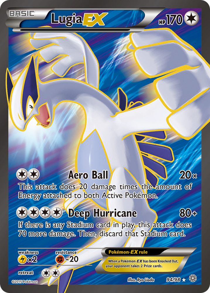 Pokemon | Lugia EX (94/98) [XY: Ancient Origins] | The Nerd Merchant