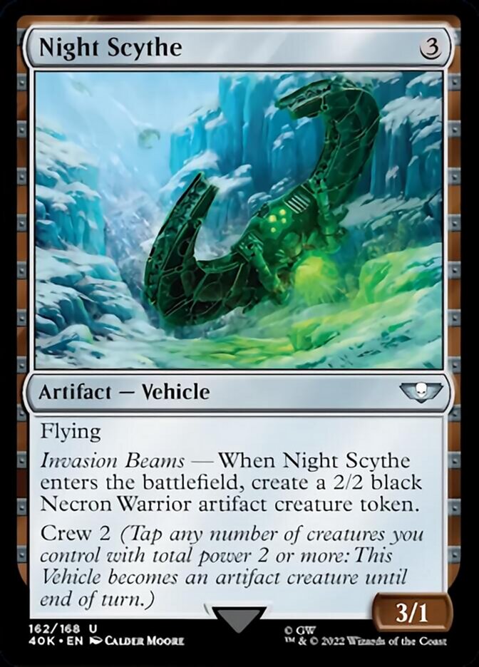 Magic | Night Scythe (Surge Foil) [Warhammer 40,000] | The Nerd Merchant