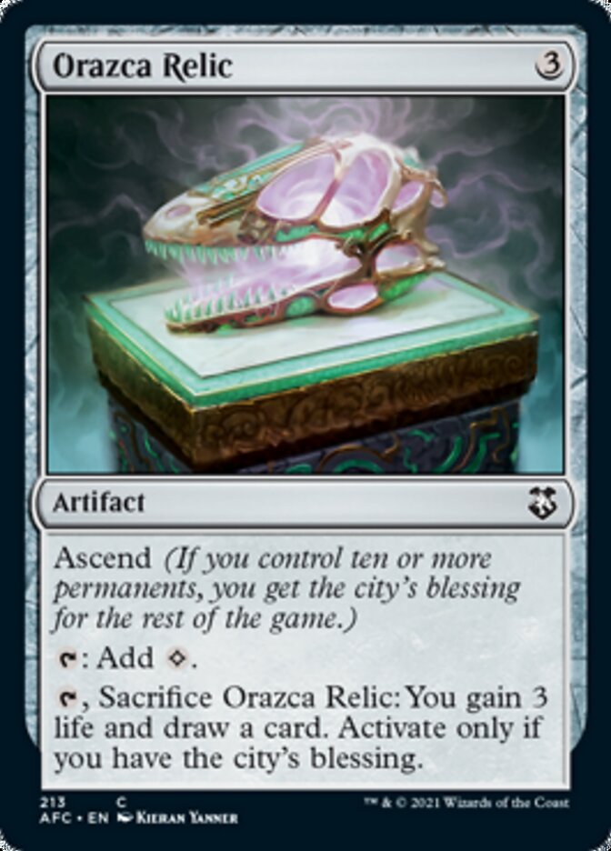 Magic | Orazca Relic [Dungeons & Dragons: Adventures in the Forgotten Realms Commander] | The Nerd Merchant