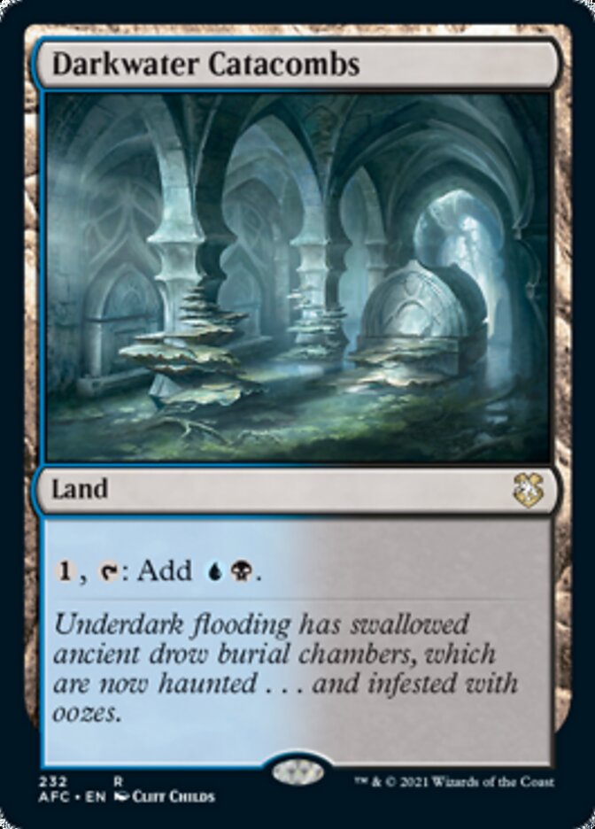 Magic | Darkwater Catacombs [Dungeons & Dragons: Adventures in the Forgotten Realms Commander] | The Nerd Merchant