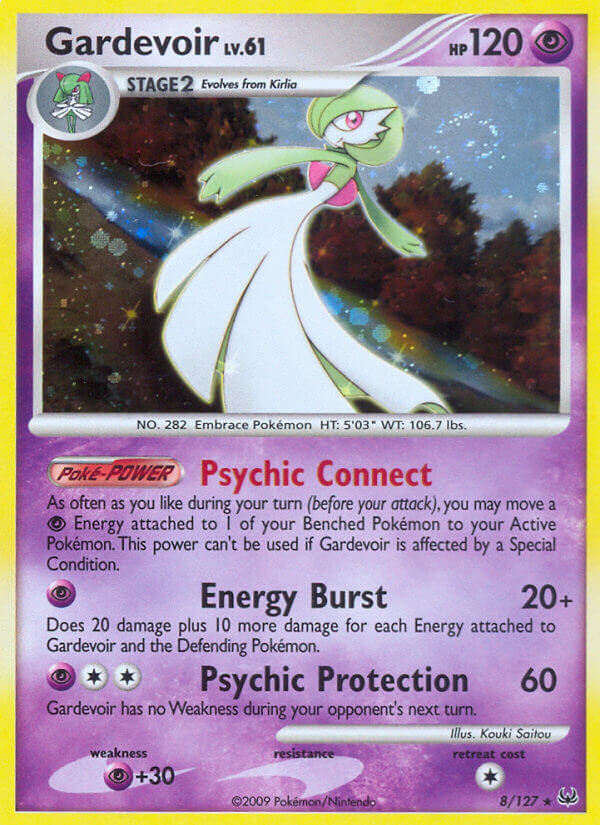 Pokemon | Gardevoir (8/127) (Theme Deck Exclusive) [Platinum: Base Set] | The Nerd Merchant