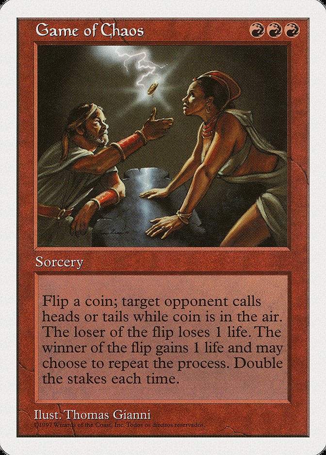 Magic | Game of Chaos (Portuguese Copyright) [Fifth Edition] | The Nerd Merchant