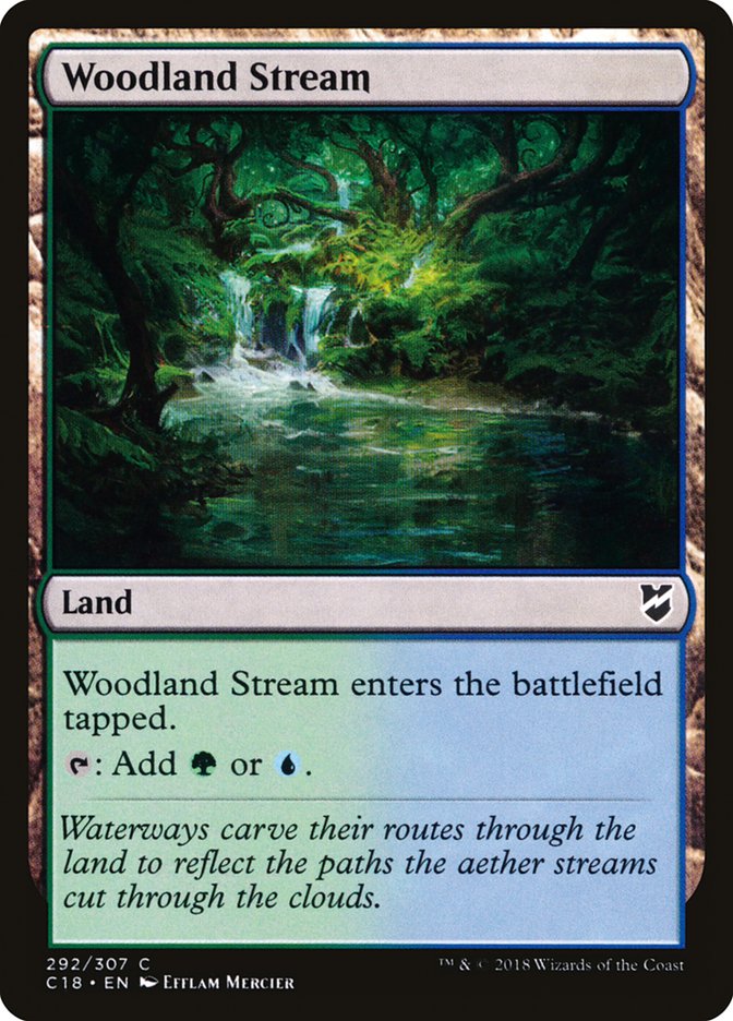 Magic | Woodland Stream [Commander 2018] | The Nerd Merchant