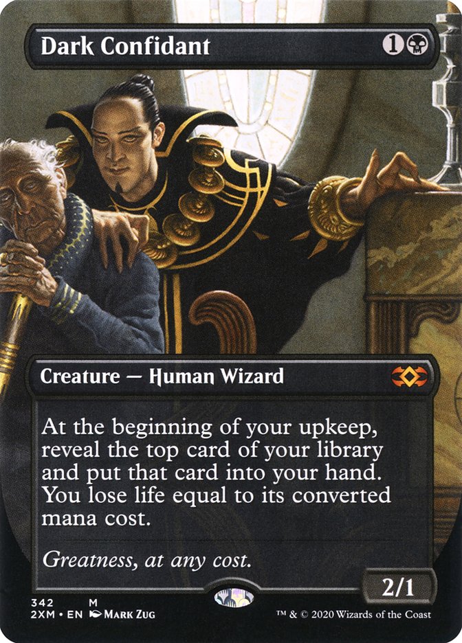 Magic | Dark Confidant (Toppers) [Double Masters] | The Nerd Merchant