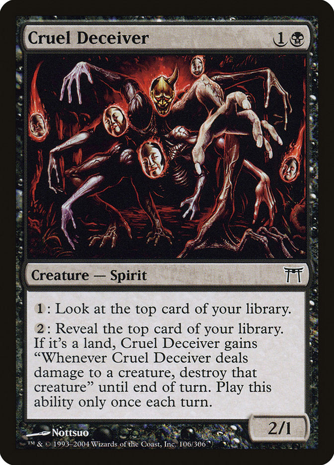 Magic | Cruel Deceiver [Champions of Kamigawa] | The Nerd Merchant