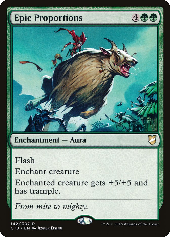 Magic | Epic Proportions [Commander 2018] | The Nerd Merchant