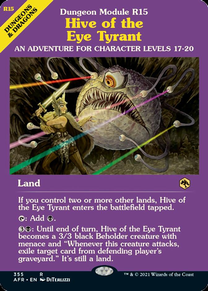 Magic | Hive of the Eye Tyrant (Dungeon Module) [Dungeons & Dragons: Adventures in the Forgotten Realms] | The Nerd Merchant