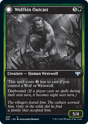 Magic | Wolfkin Outcast // Wedding Crasher [Innistrad: Double Feature] | The Nerd Merchant