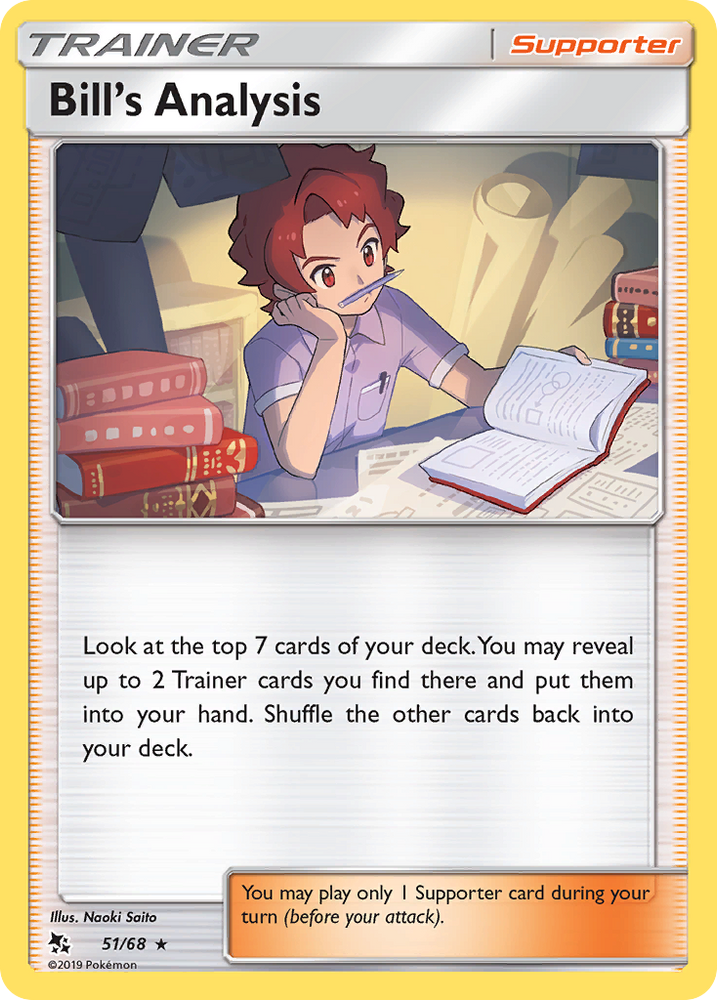 Pokemon | Bill's Analysis (51/68) [Sun & Moon: Hidden Fates] | The Nerd Merchant