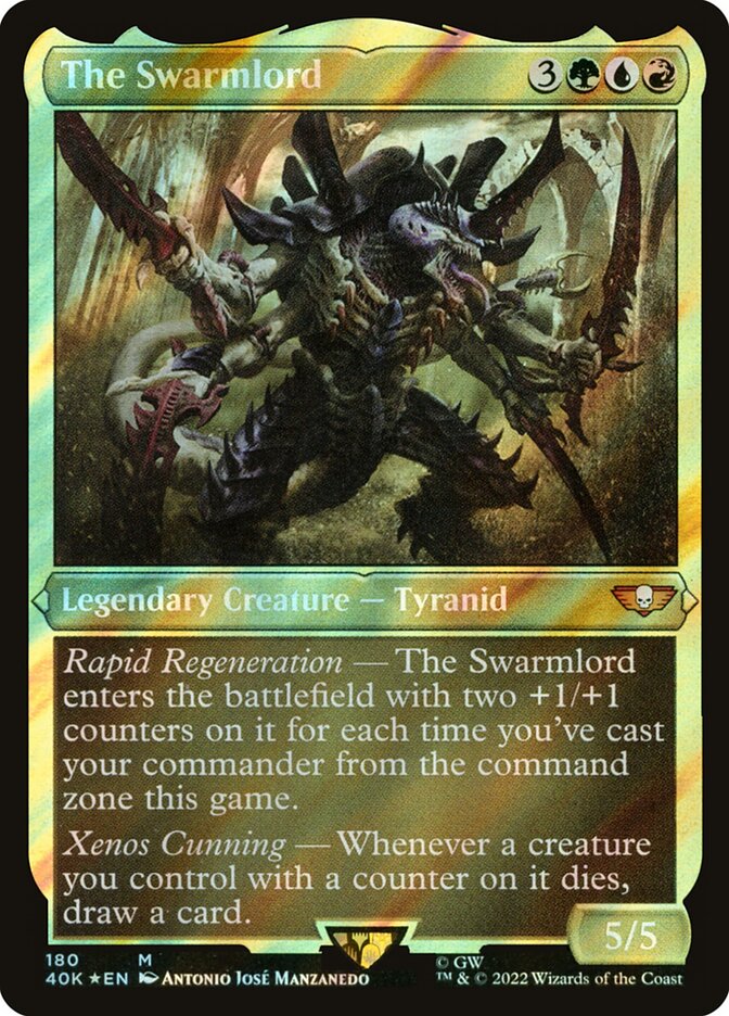 Magic | The Swarmlord (Display Commander) [Warhammer 40,000] | The Nerd Merchant