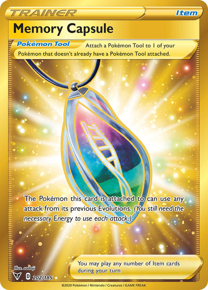 Pokemon | Memory Capsule (202/185) [Sword & Shield: Vivid Voltage] | The Nerd Merchant
