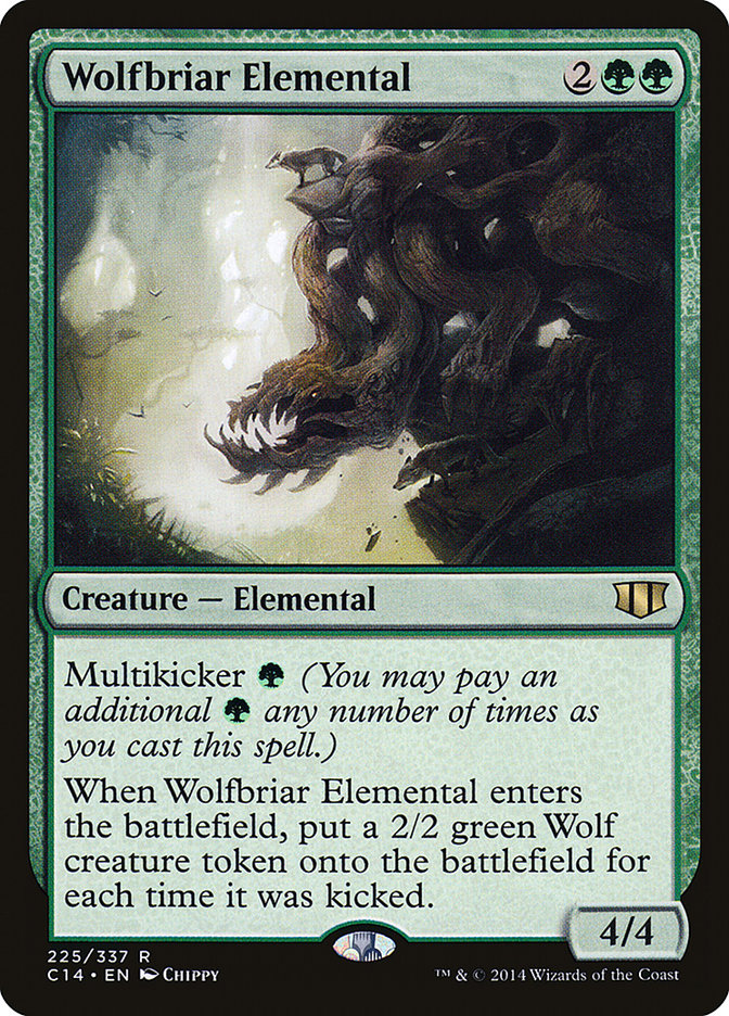 Magic | Wolfbriar Elemental [Commander 2014] | The Nerd Merchant