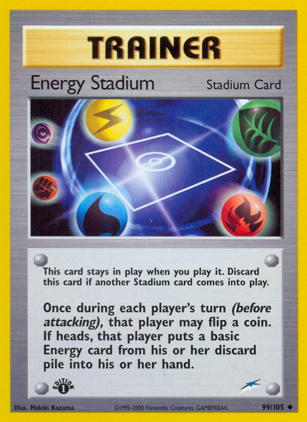 Pokemon | Energy Stadium (99/105) [Neo Destiny 1st Edition] | The Nerd Merchant