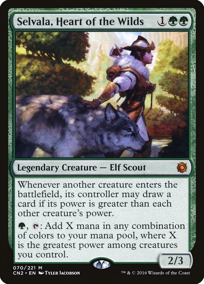 Magic | Selvala, Heart of the Wilds [Conspiracy: Take the Crown] | The Nerd Merchant