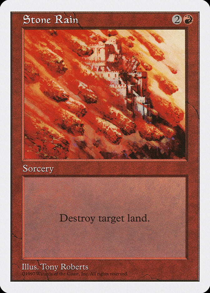 Magic | Stone Rain [Fifth Edition] | The Nerd Merchant