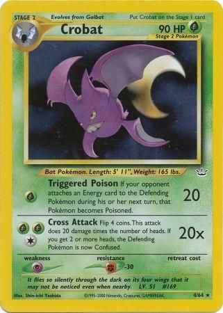 Pokemon | Crobat (4/64) [Neo Revelation Unlimited] | The Nerd Merchant