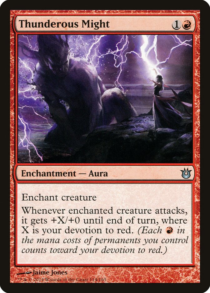 Magic | Thunderous Might [Born of the Gods] | The Nerd Merchant