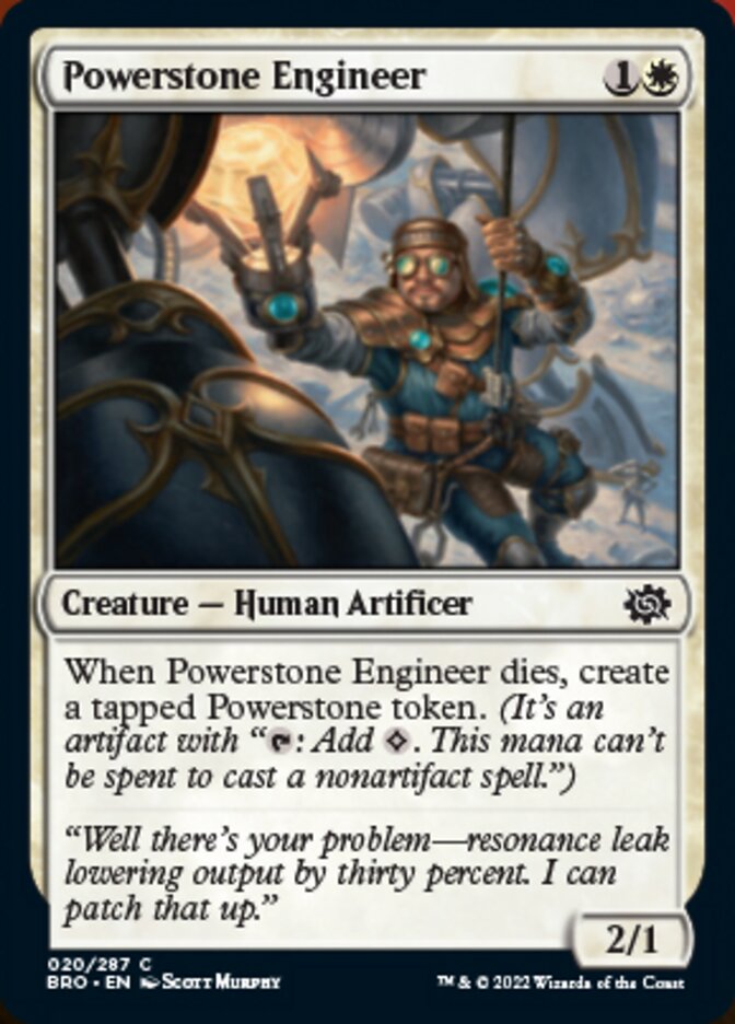 Magic | Powerstone Engineer [The Brothers' War] | The Nerd Merchant