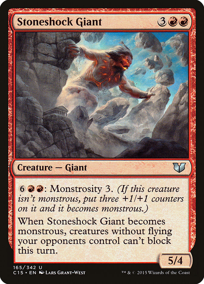Magic | Stoneshock Giant [Commander 2015] | The Nerd Merchant