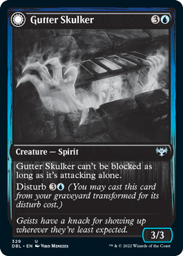 Magic | Gutter Skulker // Gutter Shortcut [Innistrad: Double Feature] | The Nerd Merchant