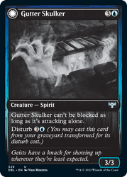 Magic | Gutter Skulker // Gutter Shortcut [Innistrad: Double Feature] | The Nerd Merchant