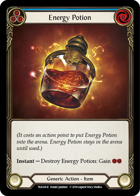 Flesh and Blood TCG | Energy Potion [TEA028-R] (Dorinthea Hero Deck)  1st Edition Normal | The Nerd Merchant