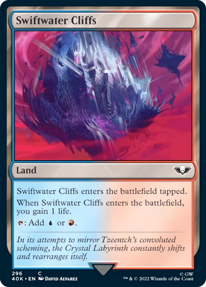 Magic | Swiftwater Cliffs (Surge Foil) [Warhammer 40,000] | The Nerd Merchant