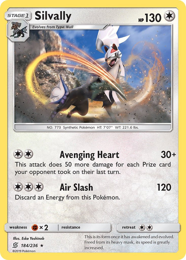 Pokemon | Silvally (184/236) (Theme Deck Exclusive) [Sun & Moon: Unified Minds] | The Nerd Merchant