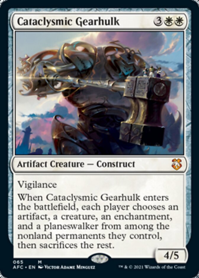 Magic | Cataclysmic Gearhulk [Dungeons & Dragons: Adventures in the Forgotten Realms Commander] | The Nerd Merchant