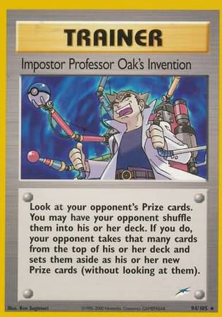 Pokemon | Impostor Professor Oak's Invention (94/105) [Neo Destiny Unlimited] | The Nerd Merchant
