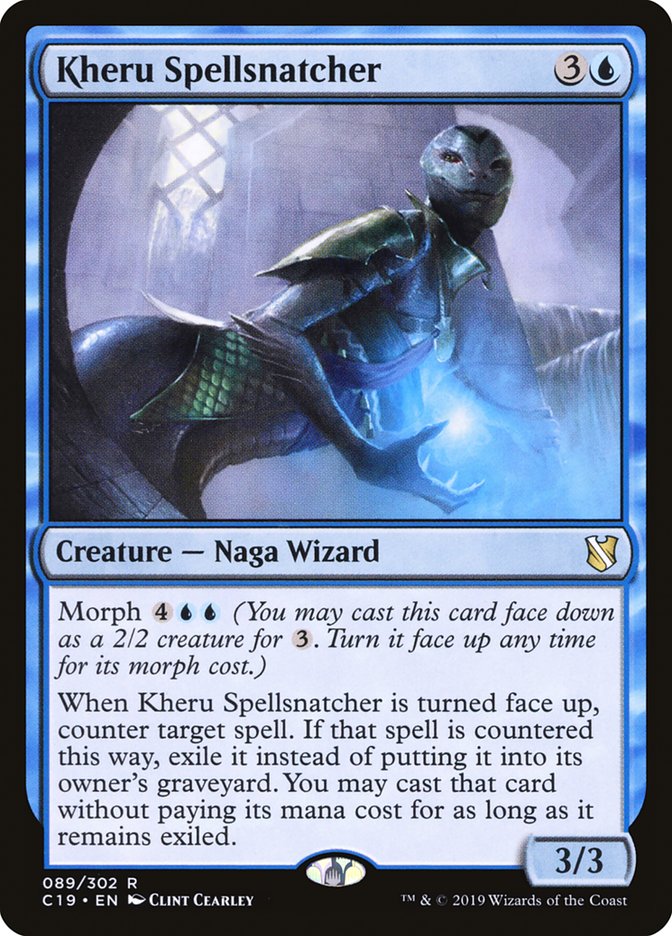 Magic | Kheru Spellsnatcher [Commander 2019] | The Nerd Merchant