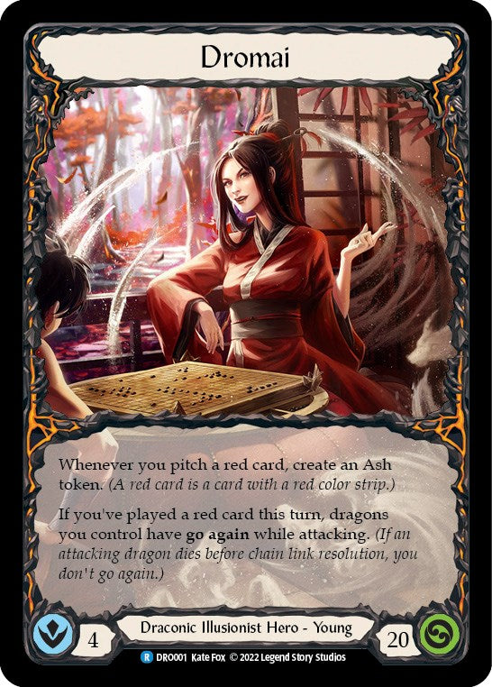 Flesh and Blood TCG | Dromai [DRO001] (Uprising Dromai Blitz Deck)  Rainbow Foil | The Nerd Merchant