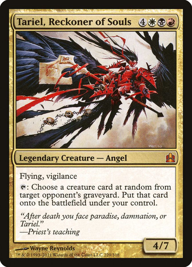 Magic | Tariel, Reckoner of Souls [Commander 2011] | The Nerd Merchant