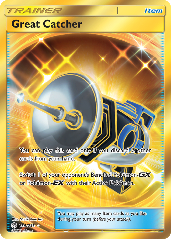 Pokemon| Great Catcher (264/236) [Sun & Moon: Cosmic Eclipse] | The Nerd Merchant