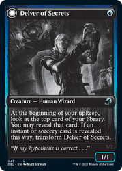 Magic | Delver of Secrets // Insectile Aberration [Innistrad: Double Feature] | The Nerd Merchant